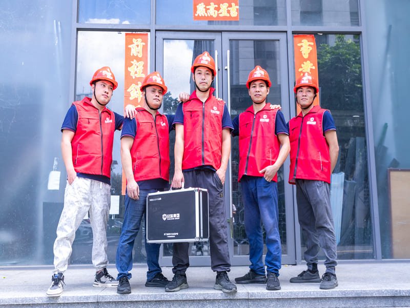 After-sales technical service team