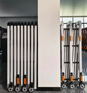 accordion barricade Aluminum alloy stainless steel material