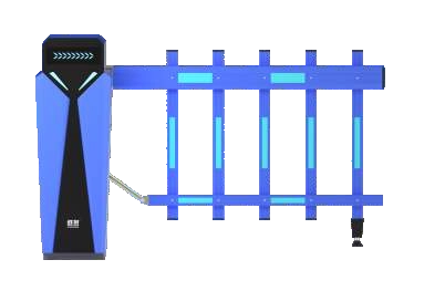 Industrial ANPR Fence Barrier Gate, Anti-crash License Plate Recognition Barrier for Entrance & Exit