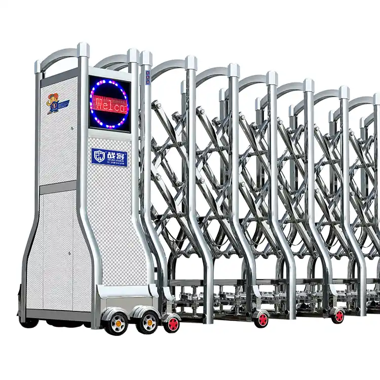 retractable sliding gate