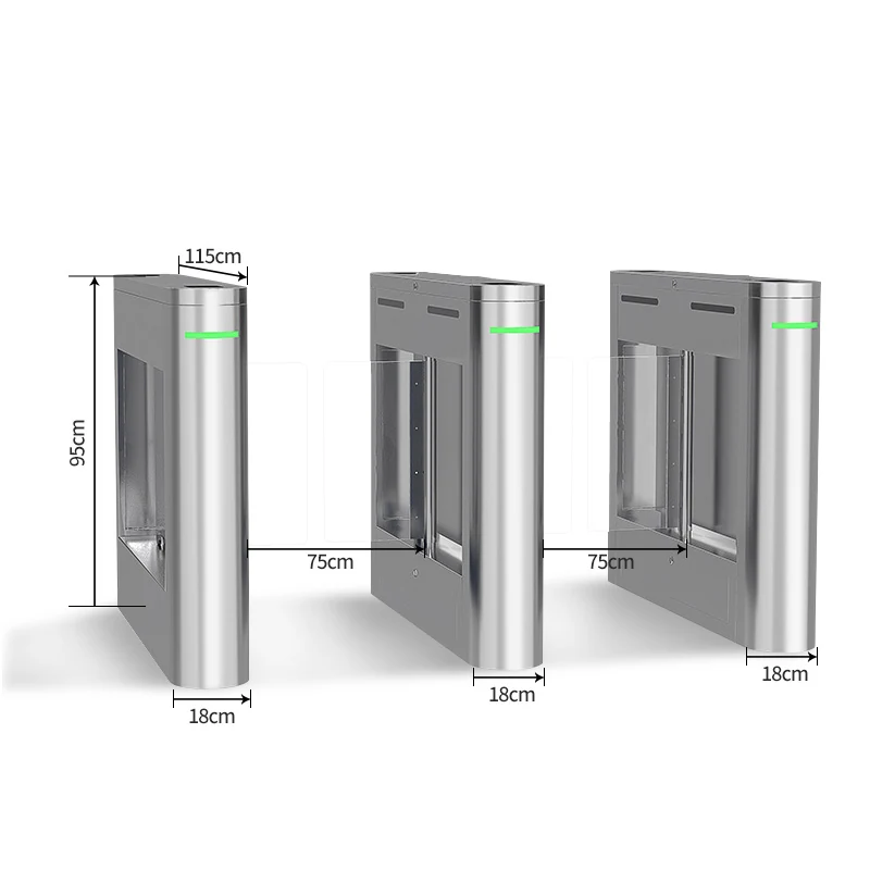 swing turnstile barrier product specifation