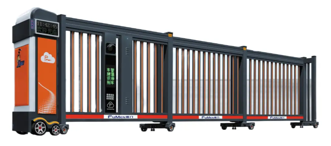 Automatic Number Plate Recognition Telescopic Sliding Gate