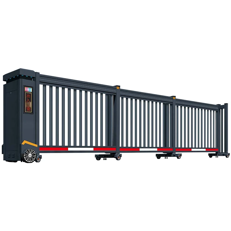 Fence Segment Telescopic Sliding Gate