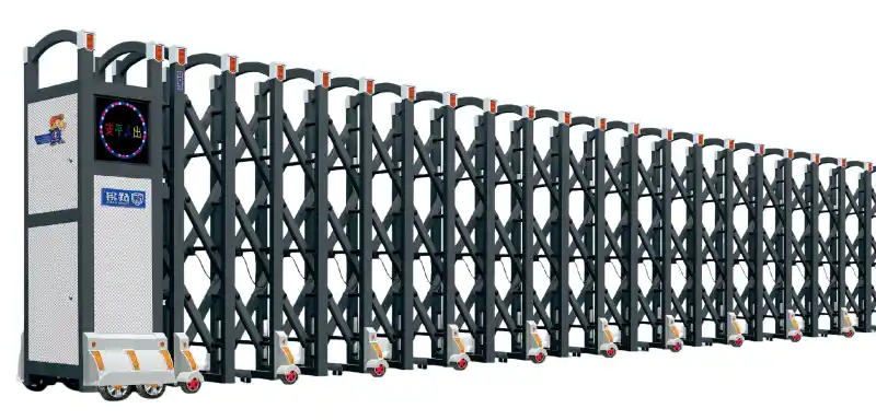 ZJ559-retractable security gate