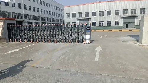 Automatic retractable gate project completed at Fule 535 Factory in Ningguo City, Xuancheng Prefecture, Anhui Province, China