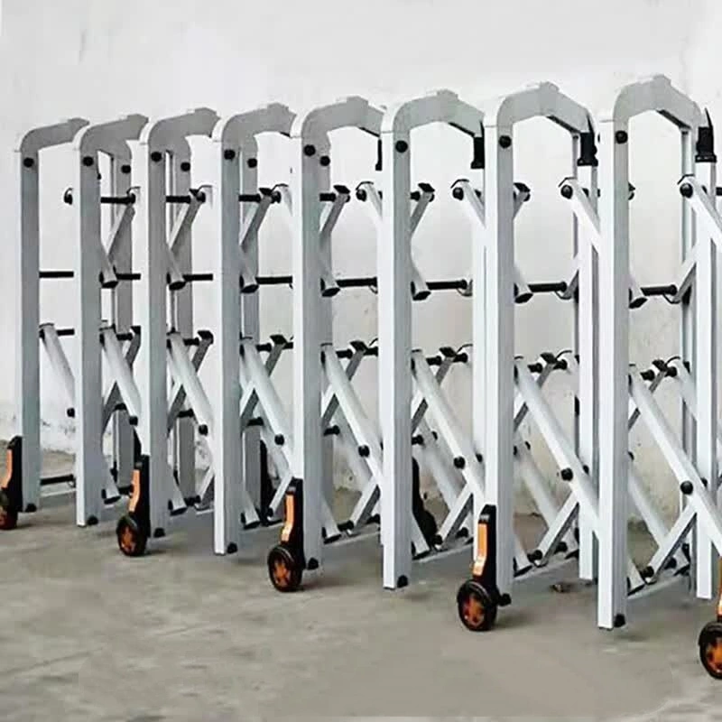 Aluminum alloy traffic barricade crowd control safety barrier for construction site & public event