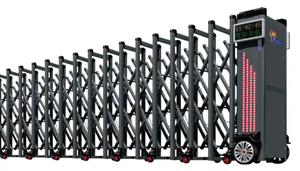 ZJ-522 retractable gate outdoor