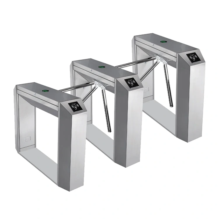 Pedestrian turnstile gate, automatic tripod turnstile for office, factory and campus pedestrian entrance management